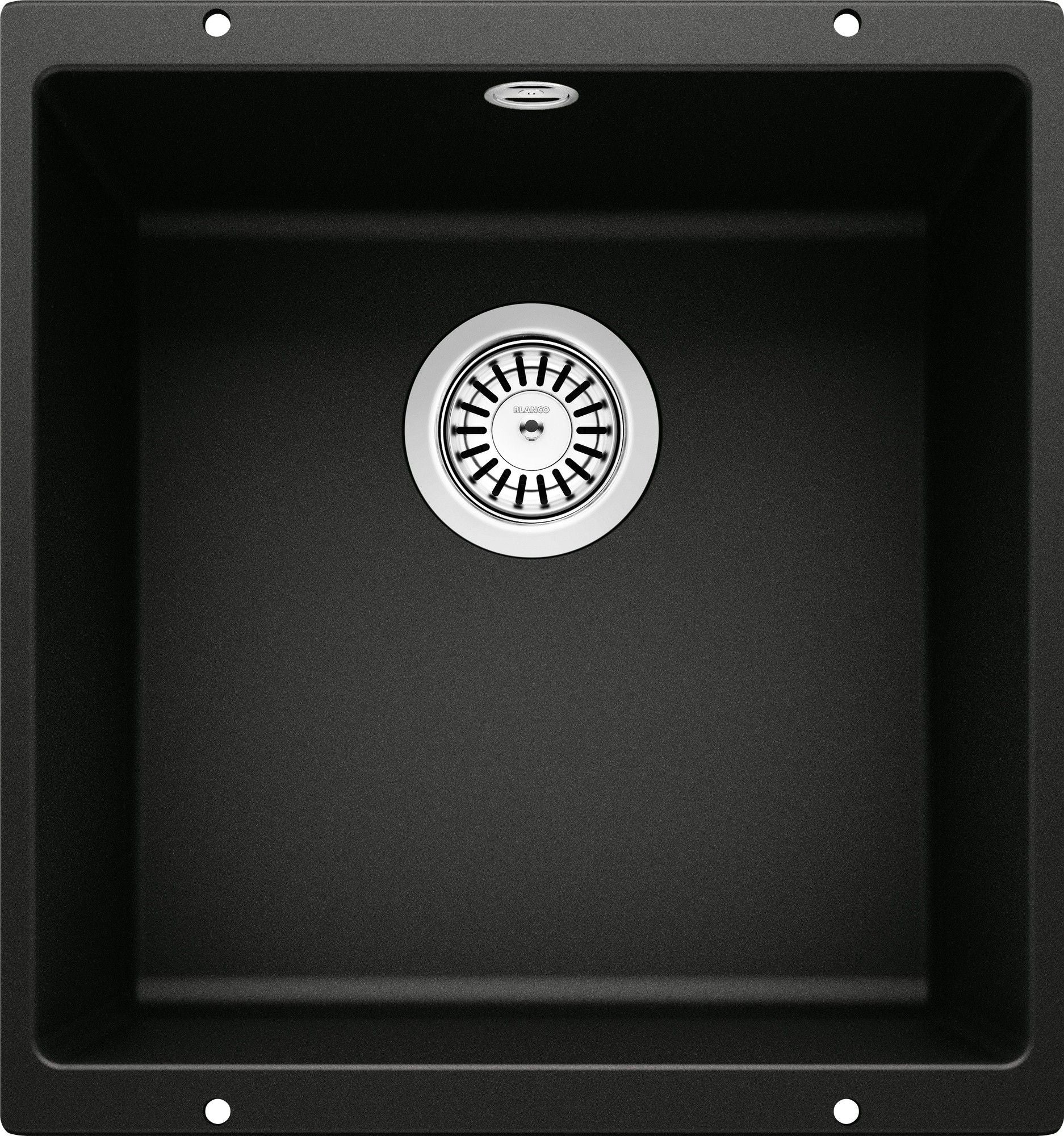 Chiuveta bucatarie Rotan 400, 526097, silgranit negru, 430 x 460 mm, Blanco